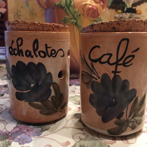 French ceramics Other - _____SOLD______ KITCHEN CERAMIC PIECES VINTAGE